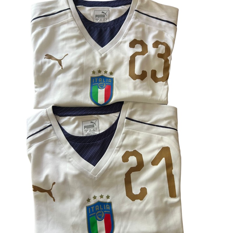 Set of Two Italy U20 Shirts, 2018