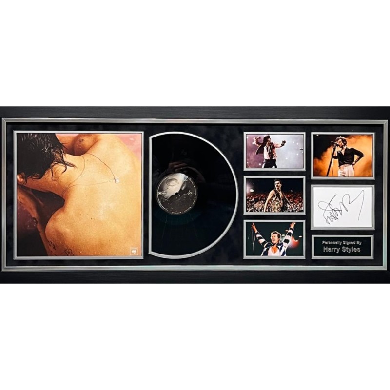 Harry Styles Signed Album Display