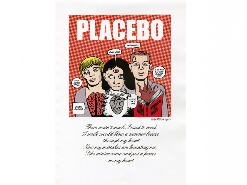 Placebo's portrait by Alberto Corradi