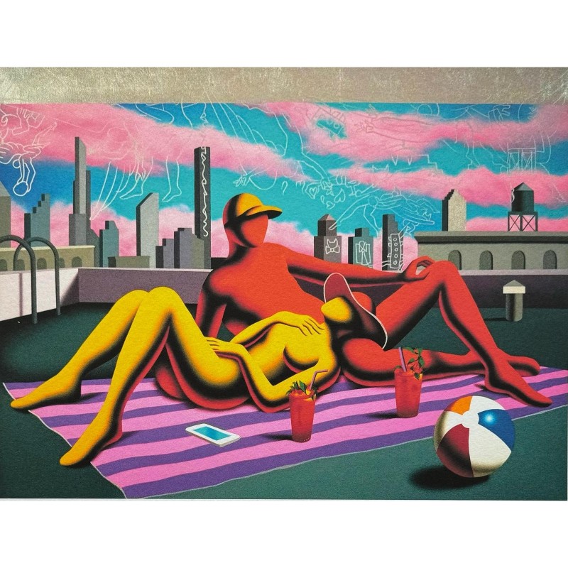 "The Silver Lining" by Mark Kostabi