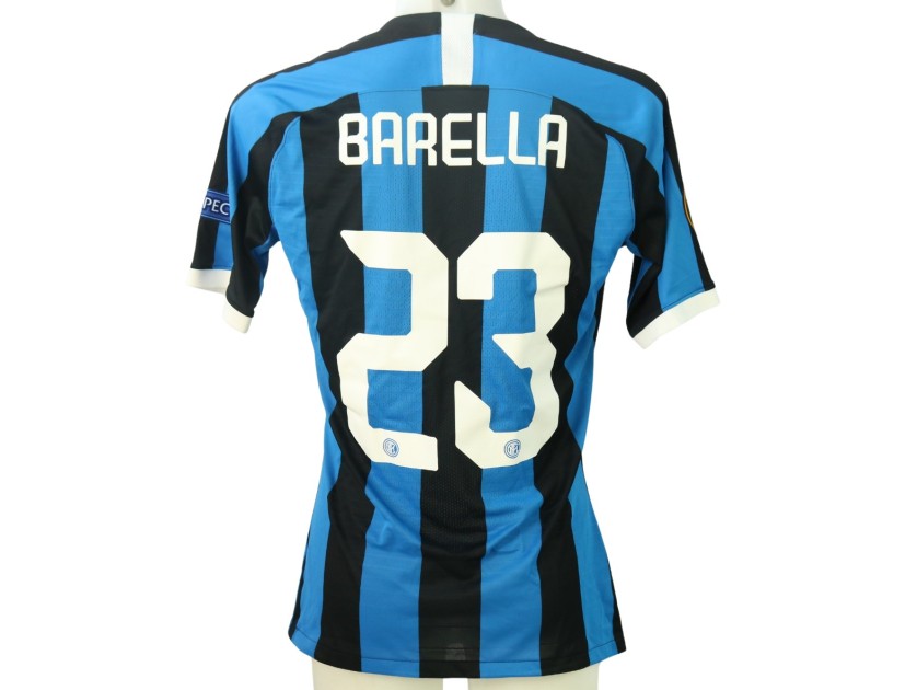 Barella's Match-Issued Shirt, Sevilla vs Inter - EL Final 2020