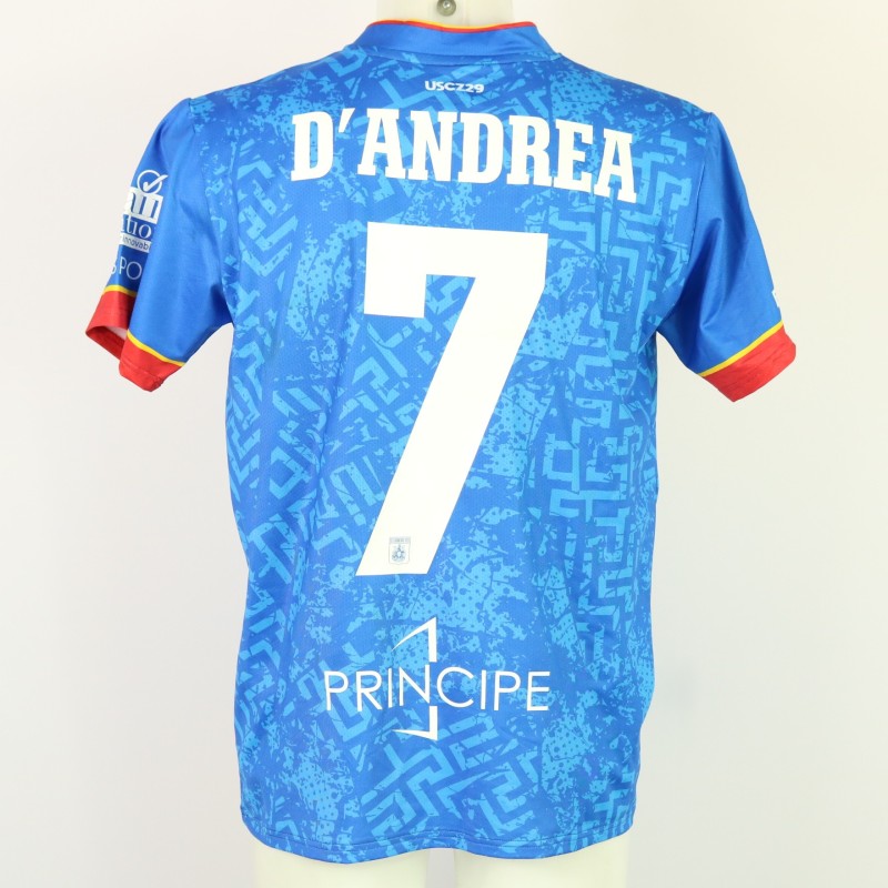 R - D'Andrea's Unwashed Shirt, Catanzaro vs Brescia - Christmas Match 2022