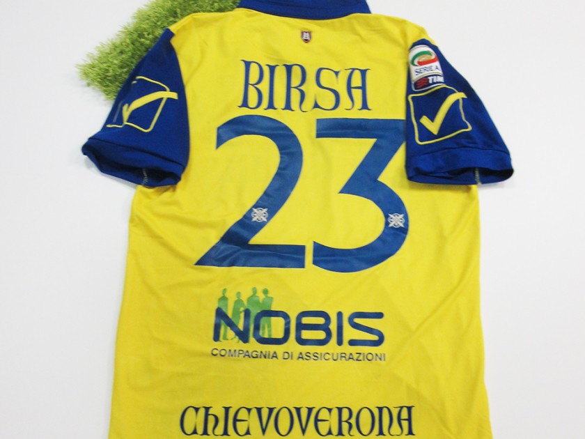 Birsa match worn shirt, Chievo-Inter, Serie A 14/15 - signed