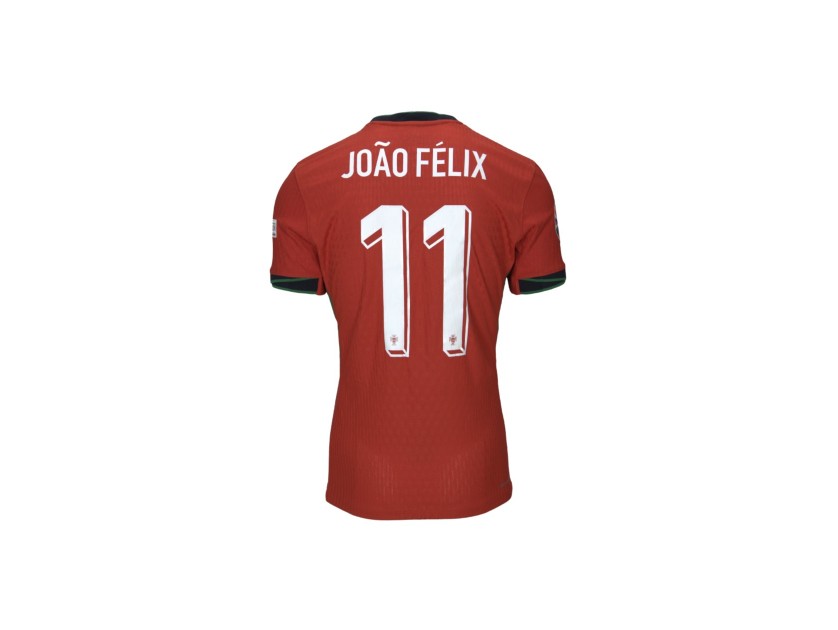 Joao Felix's Portugal vs France Match-Issued Shirt, EURO 2024