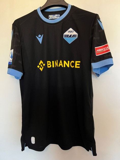 Milinkovic-Savic's Lazio Match Shirt, 2021/22 + Bib - CharityStars