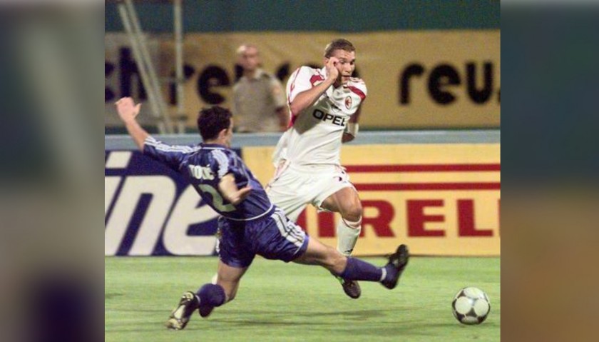 Shevchenko's Match-Issued/Worn Milan Shirt, Serie A 2001/02 - CharityStars