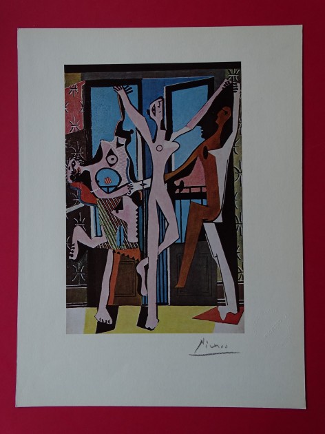 Pablo Picasso "Three Dancers"