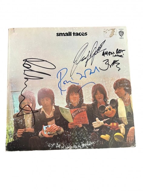Small Faces Signed First Step Vinyl LP