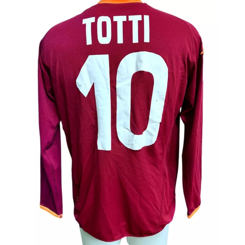 Totti's Roma vs Cagliari Issued Shirt, 2007