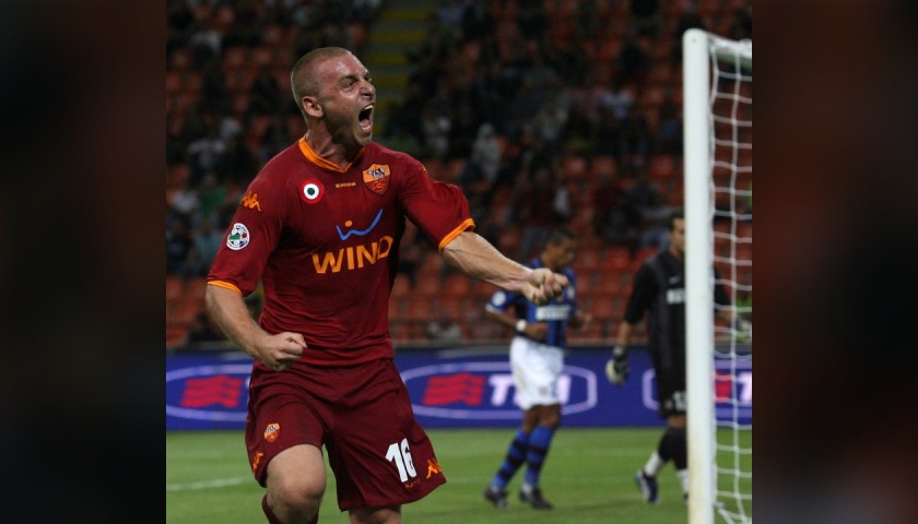 De Rossi's Official Roma Signed Shirt, 2007/08