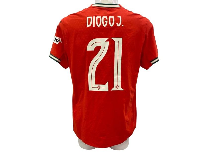 Maglia Gara Diogo Jota Portogallo vs Spagna, Finale Nations League 2025