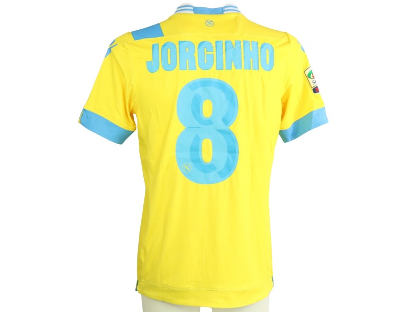 Jorginho's Napoli Match Shirt, 2013/14
