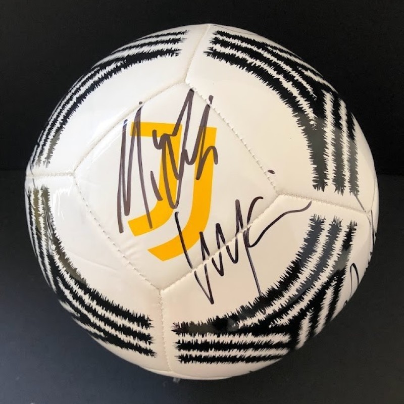 Pallone ufficiale Juventus, 2023/24 - Autografato dai giocatori -  CharityStars