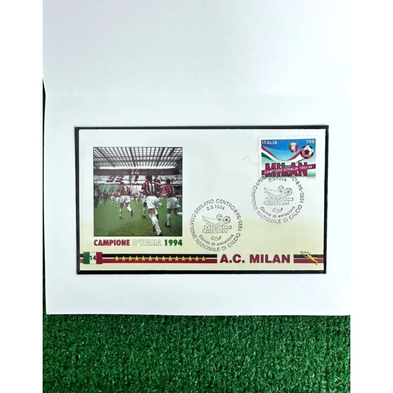 Milan Italian Champions' Official Stamp, 1994