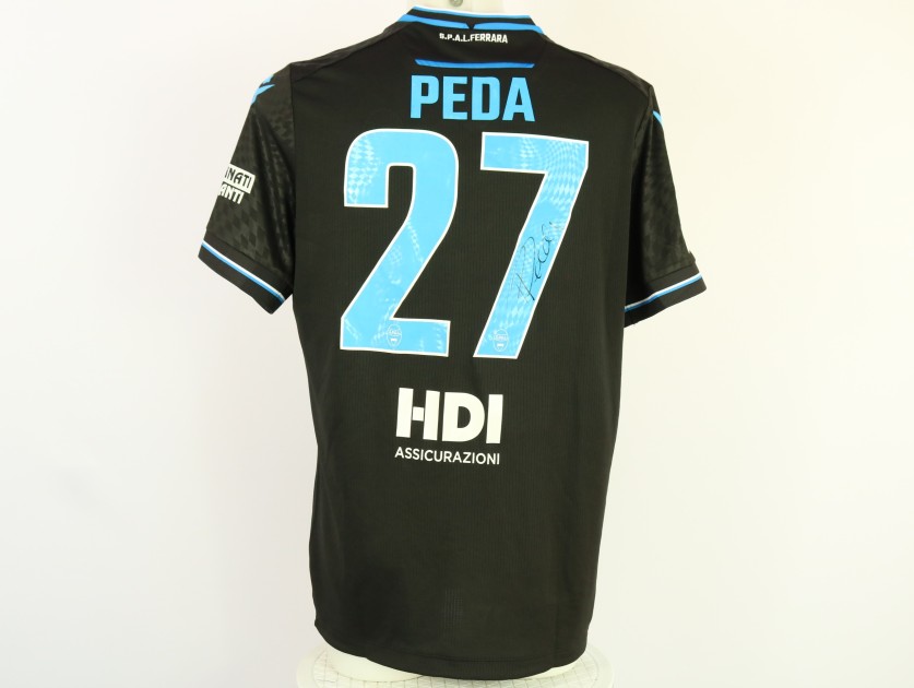 Peda's unwashed Signed Shirt, Entella vs SPAL 2024 