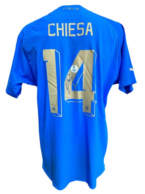 Maglia Ufficiale Chiesa Italia, 2022 - Autografata