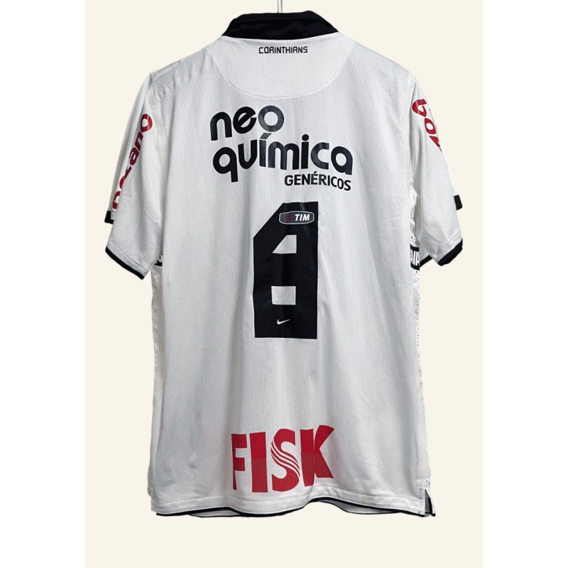 Paulinho's Corinthians Paulista 2011 Match Worn Shirt