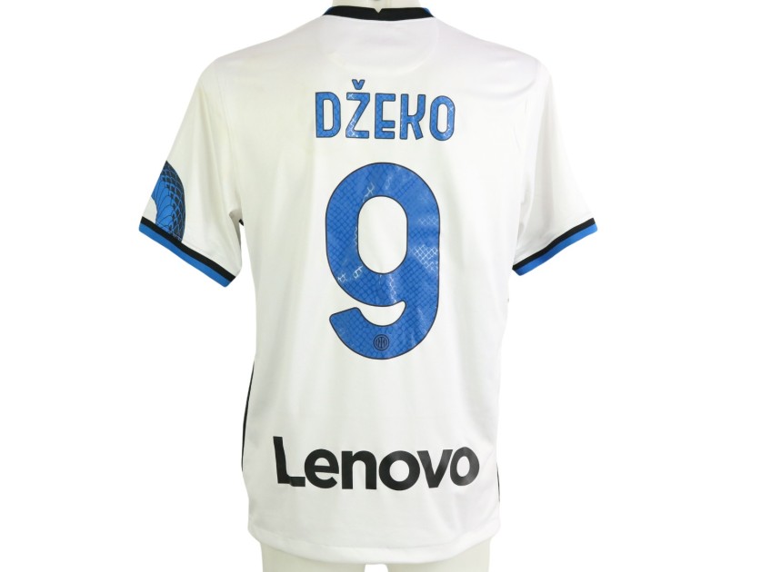 Dzeko Official Inter Shirt, 2021/22