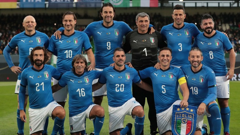 Cannavaro's Match Shirt, Germany-Italy 2019
