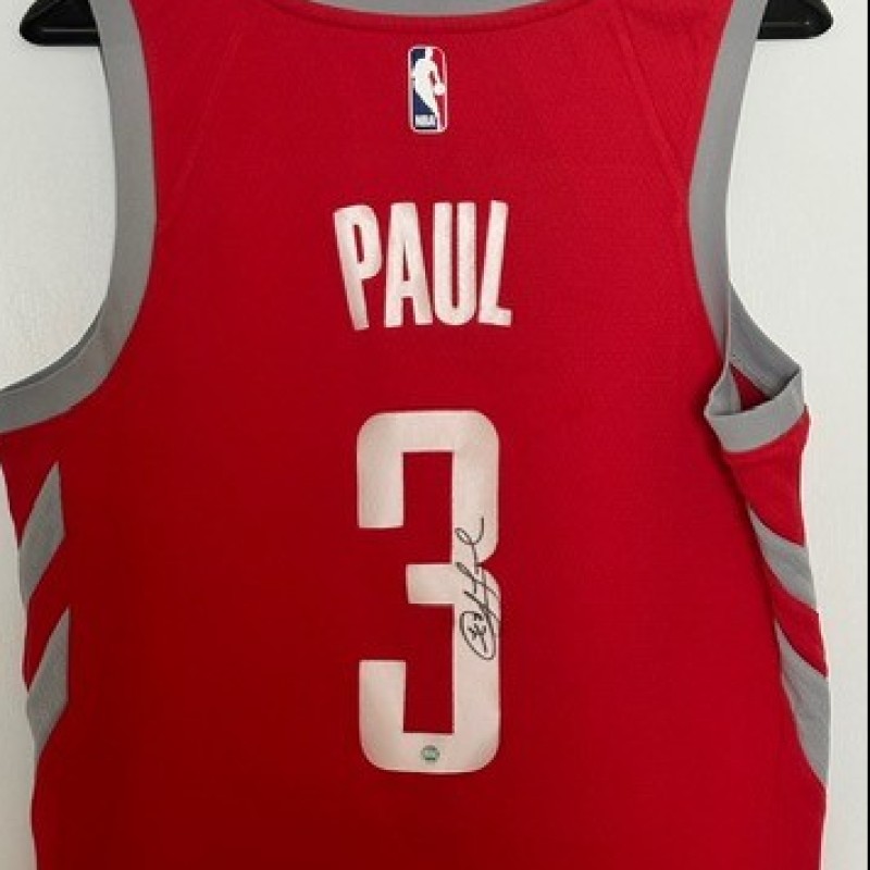 Chris Paul Signed Houston Rockets Jersey
