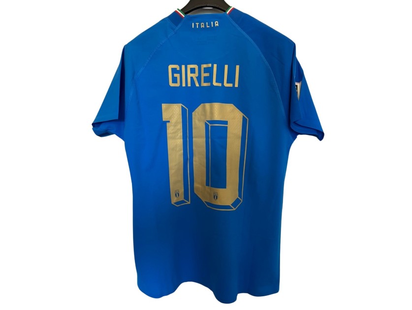 Girelli's Italy Match-Issued Shirt, World Cup Qualifiers 2023