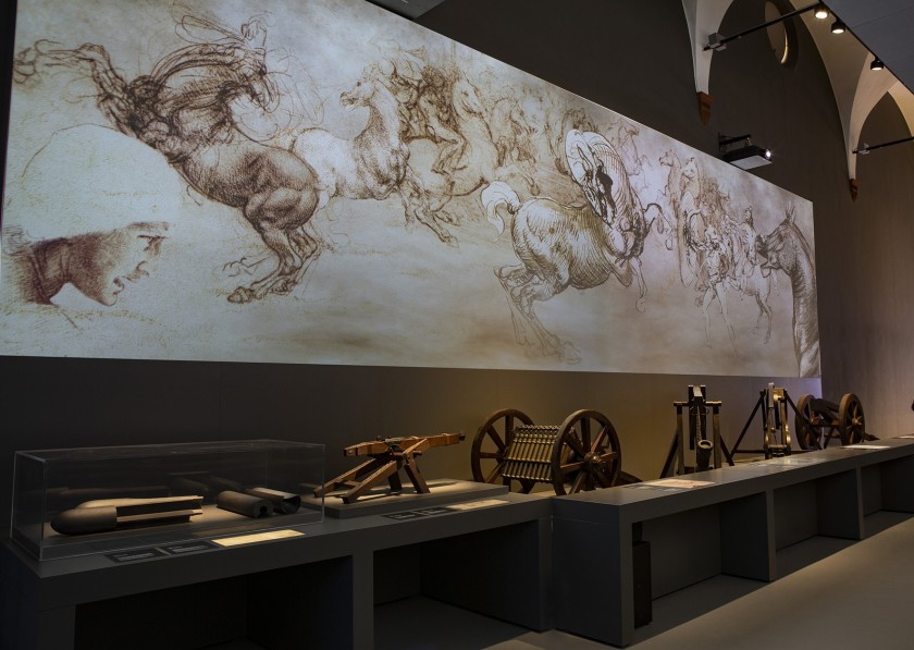 Visit to the New Leonardo Galleries with curator Claudio Giorgione