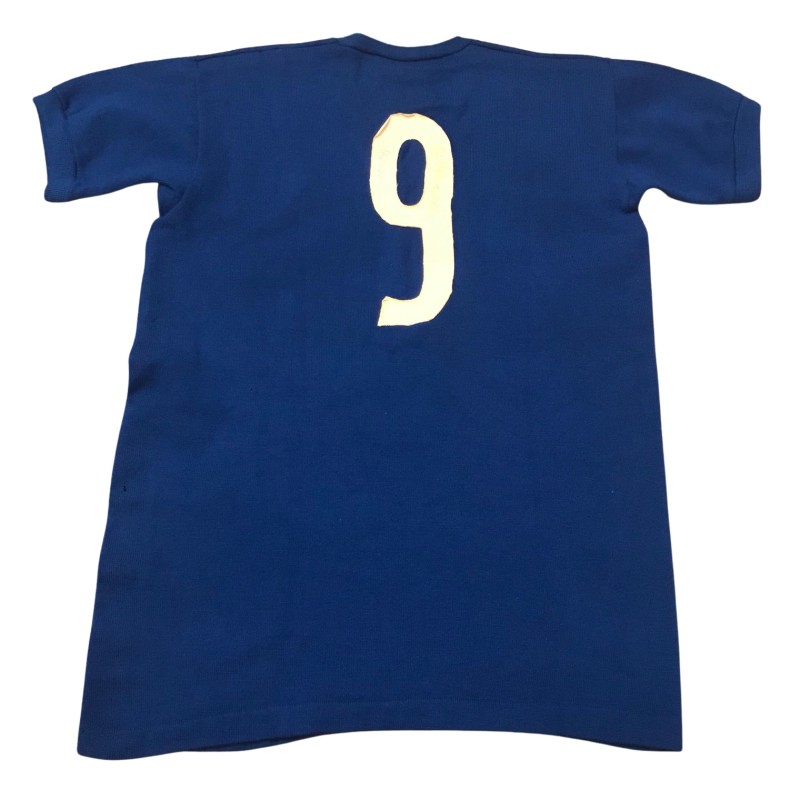 Mazzola's Issued Shirt, Italy vs Bulgaria 1966