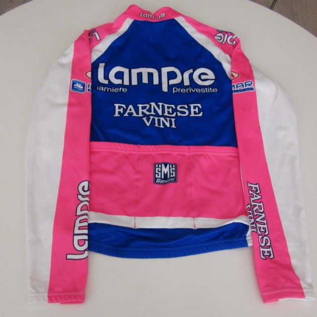 Michele Scarponi Lampre worn shirt, Giro d'Italia 2011 - signed