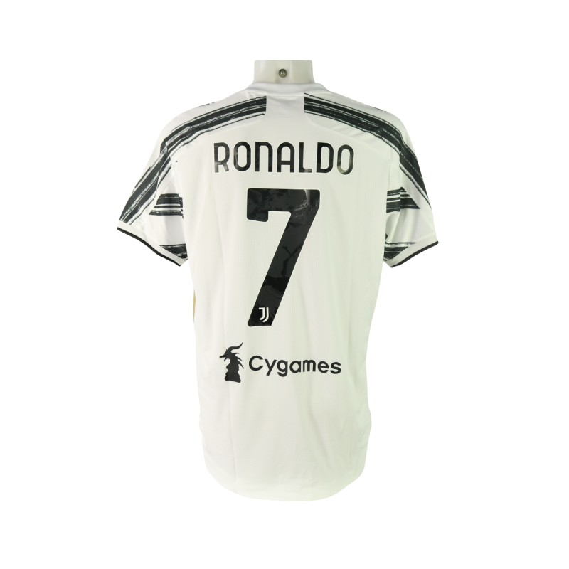 Cristiano Ronaldo's Juventus vs Napoli Match-Issued Shirt, Italian SuperCup 2021