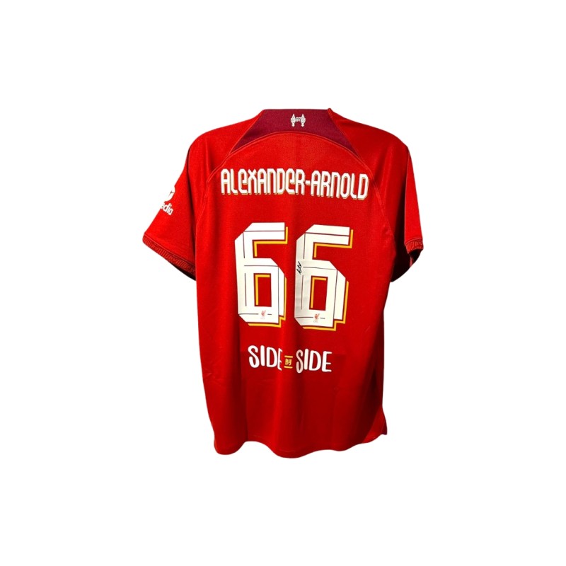 Maglia ufficiale firmata da Trent Alexander-Arnold per il Liverpool 2022/23