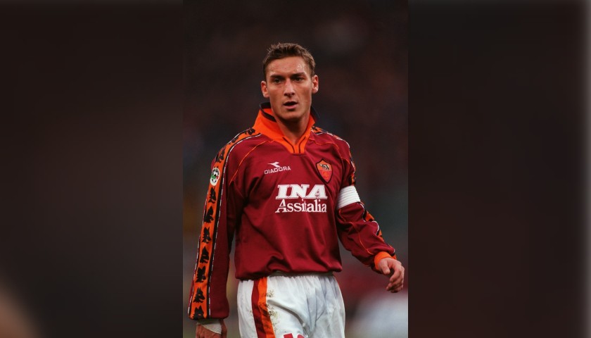 Totti's Roma Signed Match Shirt, 1999/00 
