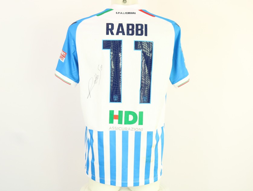 Maglia Rabbi unwashed SPAL vs Gubbio 2024 - Autografata