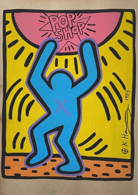 Keith Haring Drawing