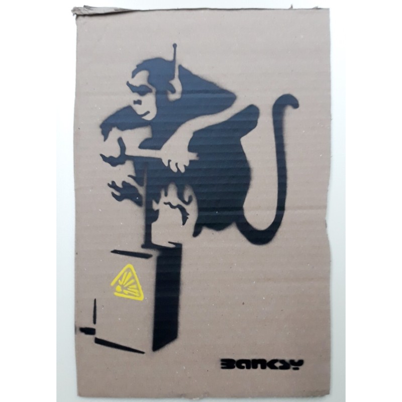 Dismaland Souvenir 'Monkey Detonator' Cardboard
