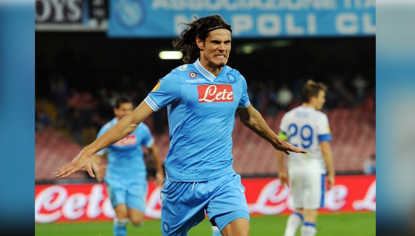Cavani's Official Napoli Signed Shirt, 2012/13 