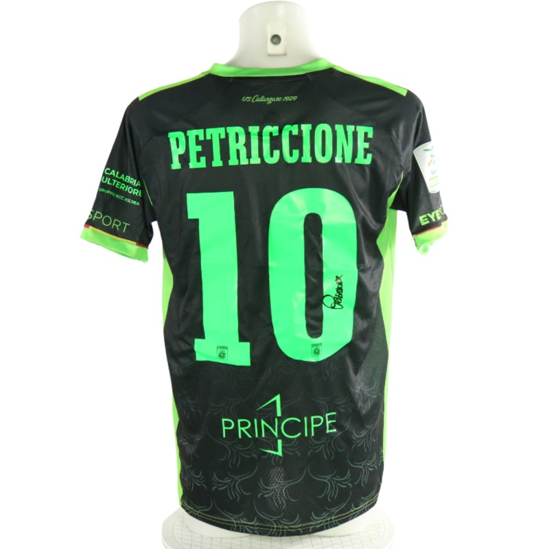 Petriccione's Signed Unwashed Shirt, Virtus Entella vs Catanzaro 2026