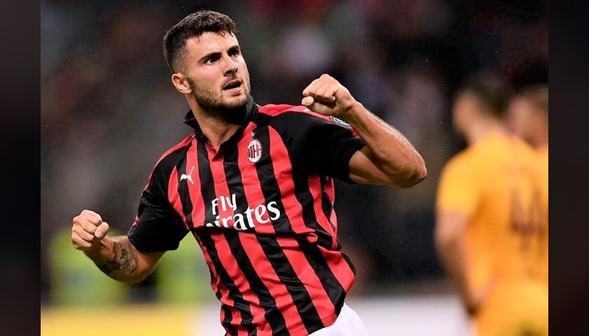 Cutrone's Official Milan Shirt, 2018/19 - Signed