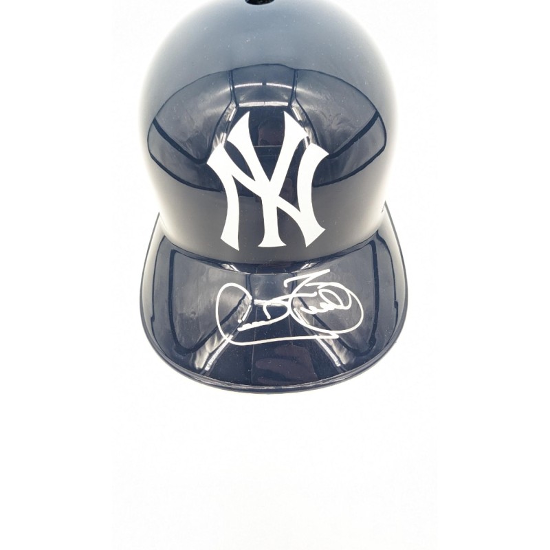 Cecil Fielder, casco da battuta replica degli Yankees firmato a grandezza naturale