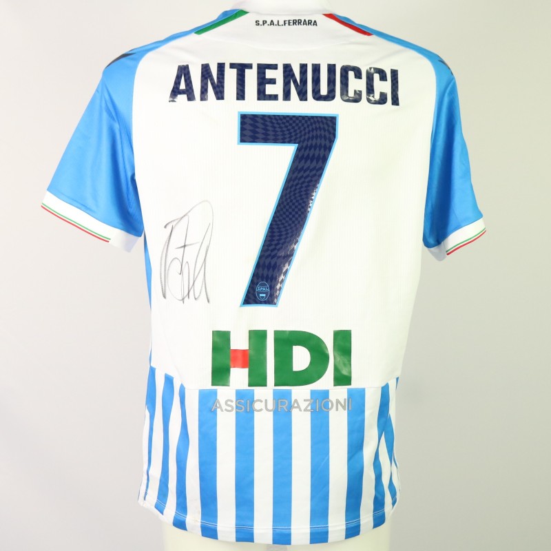 Antenucci Unwashed and Signed Shirt, SPAL vs Ancona 2023