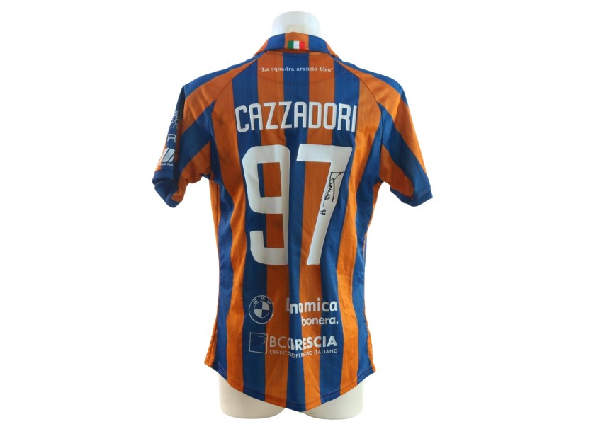 Maglia Cazzadori Unwashed Union Brescia vs Albinoleffe, 2025 - Autografata