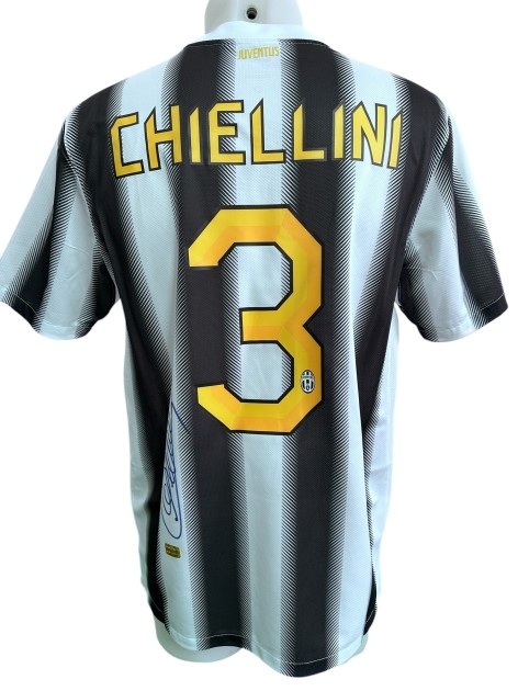 Maglia Preparata Chiellini Juventus, 2011/12 - Autografata