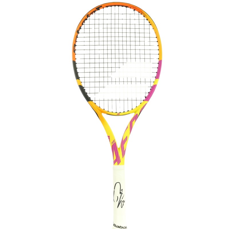 Racchetta Babolat autografata da Rafael Nadal