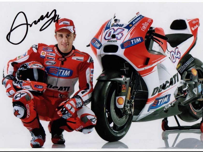 Andrea Dovizioso, orginal hand signed photo