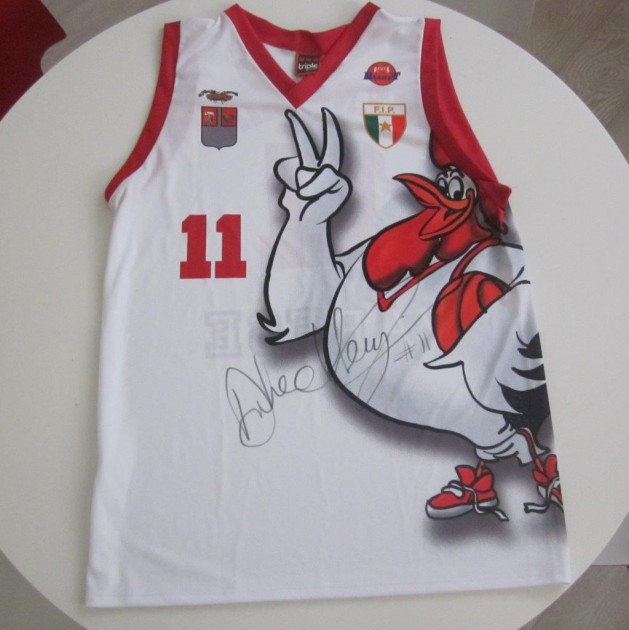 Meneghin Varese Basketball signed shirt