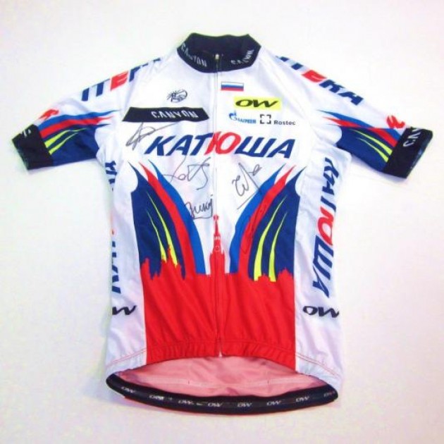 Giro d'Italia Team Katiowa shirt - signed