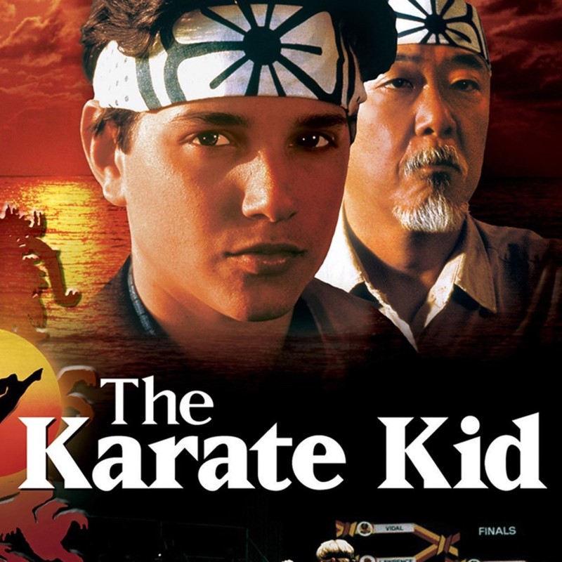 Sceneggiatura film "The Karate Kid" autografata da Ralph Macchio 