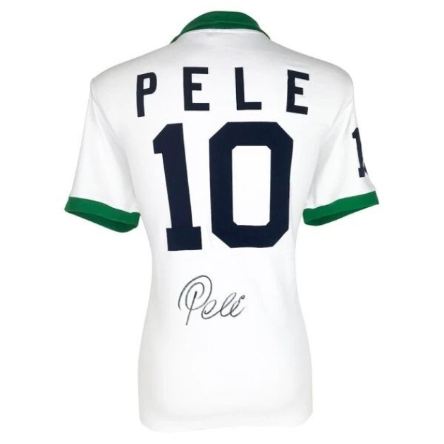 Pele New York Cosmos 1977 Signed Shirt