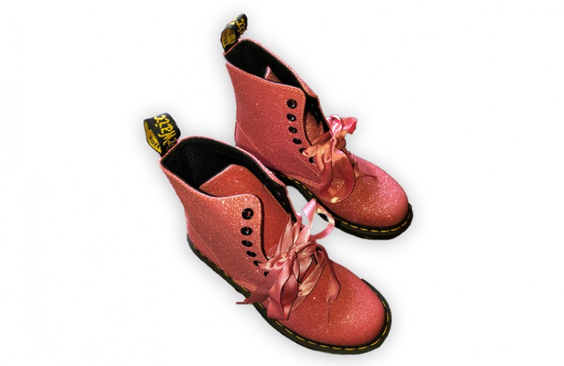 Avril's Personal Pink Dr. Martens