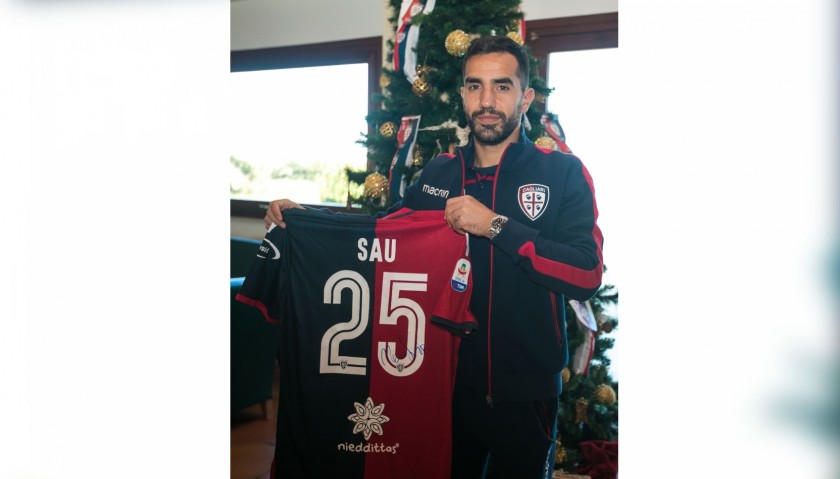 Cagliari Festive Shirt - Worn and Signed by Sau