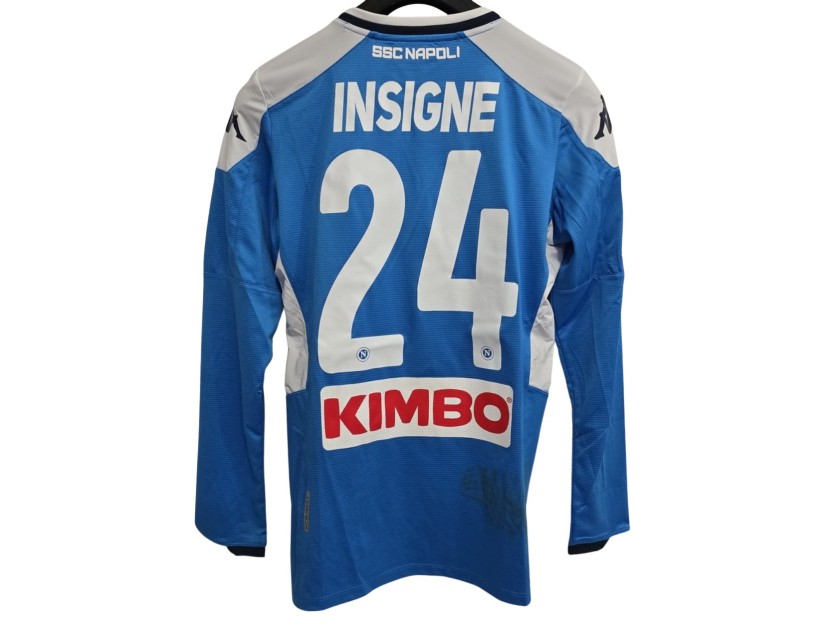 Maillot SSC Napoli Match Worn 2000-2001 – Bocchetti N°80, Diadora, Taille XL